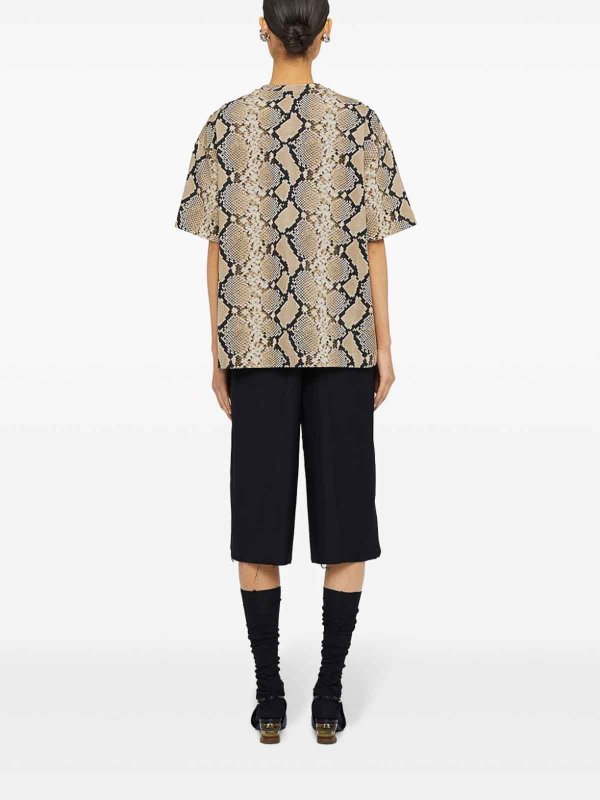 T-Shirt - Beige shop online: JIL SANDER