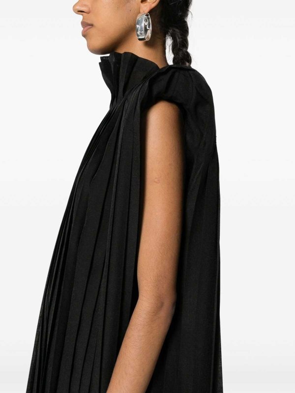 JUNYA WATANABE: Top e canotte online - Parte superiore pieghettata