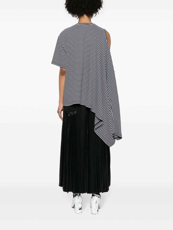 The Best Shops JUNYA WATANABE: Tops & Tank tops - Striped Cotton Top