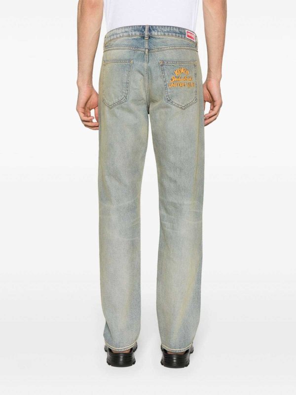 Straight Leg Jeans - Grau shop online: KENZO