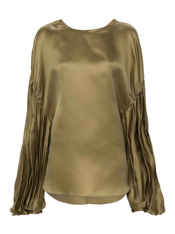 KHAITE: Tops & Tank tops - Silk Top