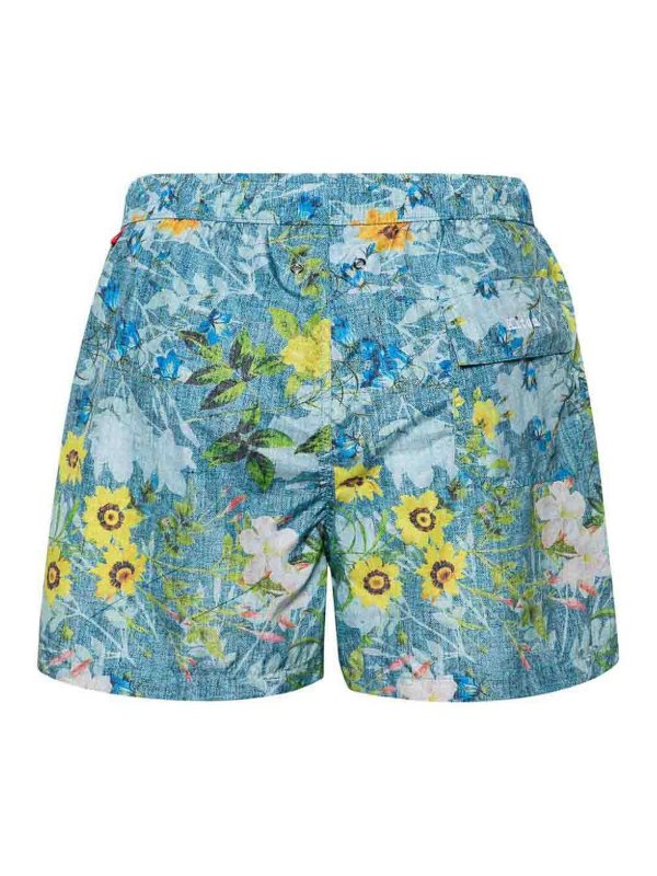 KITON: Swim shorts & swimming trunks online - Printed Swim Shorts