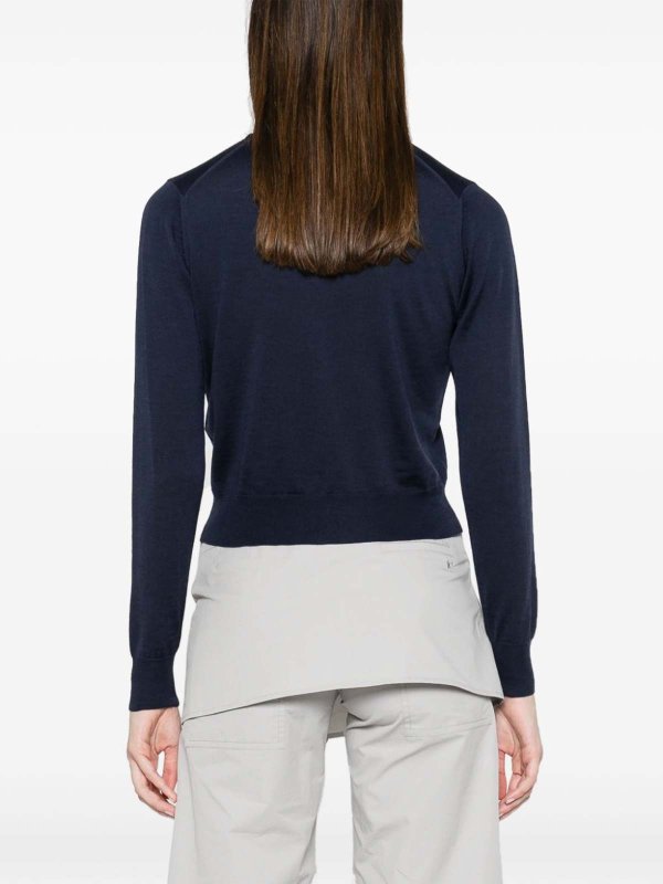 MAISON KITSUNÉ: Cárdigans online - Cárdigan - Azul