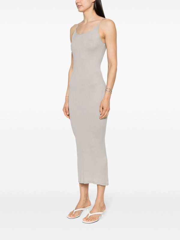 The Best Shops Majestic Filatures: abiti lunghi - Abito Lungo in Viscosa a Coste