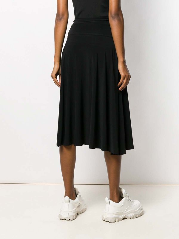 Flared Midi Skirt shop online: Norma Kamali