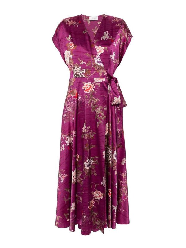 PIERRE-LOUIS MASCIA: abiti lunghi - Abito Lungo In Seta Stampata