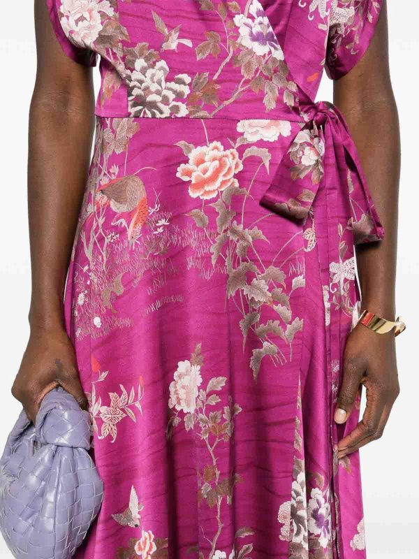 PIERRE-LOUIS MASCIA: abiti lunghi online - Abito Lungo In Seta Stampata