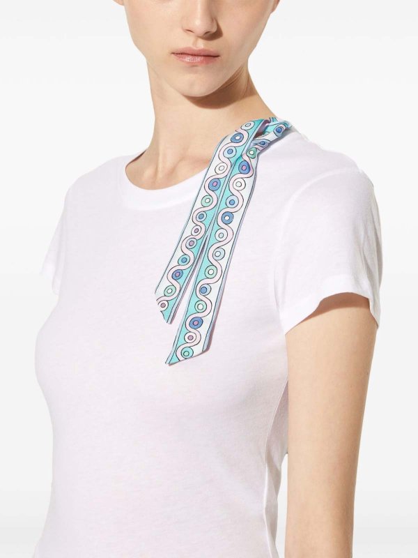 EMILIO PUCCI: Tシャツ online - Tシャツ - 白
