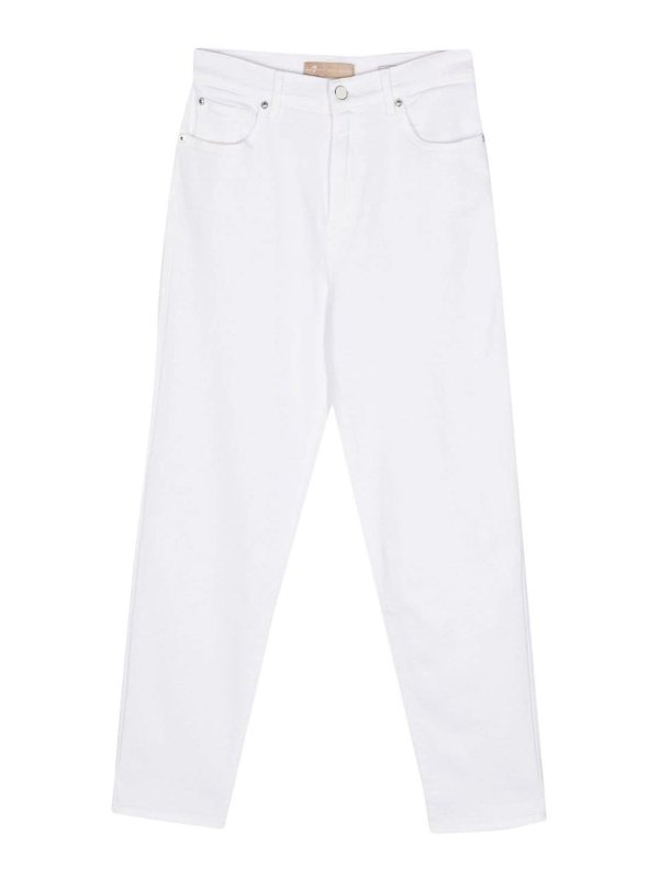 SEVEN: jeans dritti, a sigaretta - Jeans in denim di lusso Malia