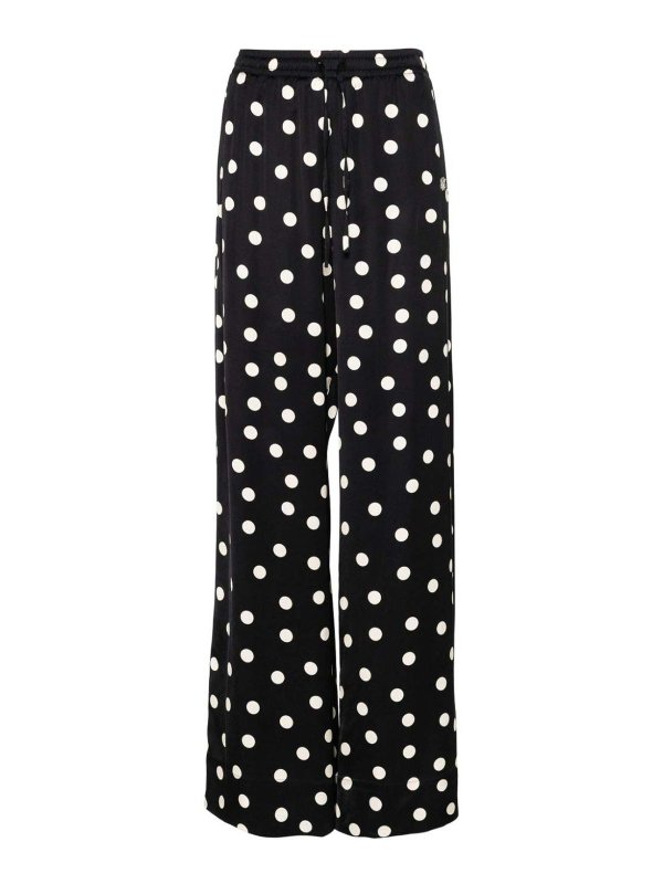STELLA McCARTNEY: Trousers Shorts - Polka Dots-Print Pijama Pants