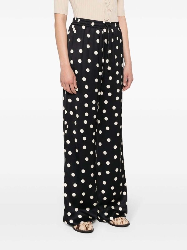 STELLA McCARTNEY: Trousers Shorts online - Polka Dots-Print Pijama Pants