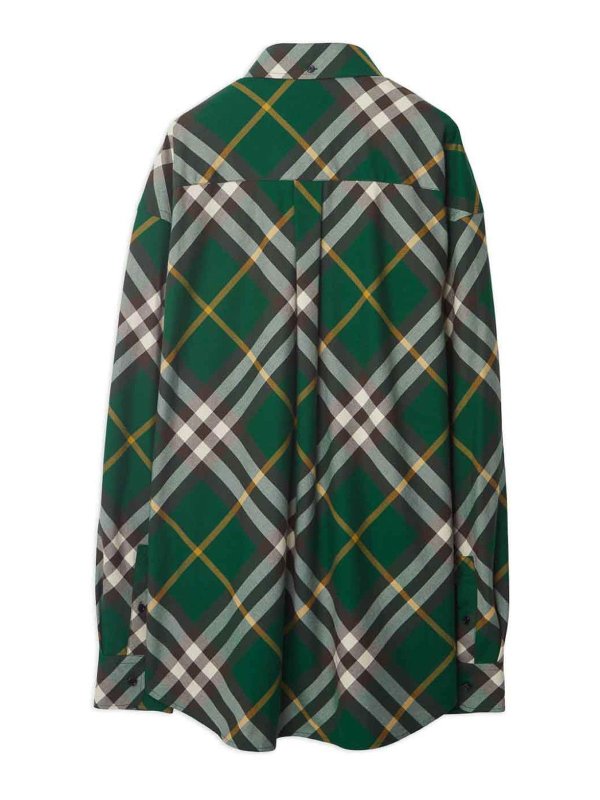 BURBERRY: Hemden online - Hemd - Grün