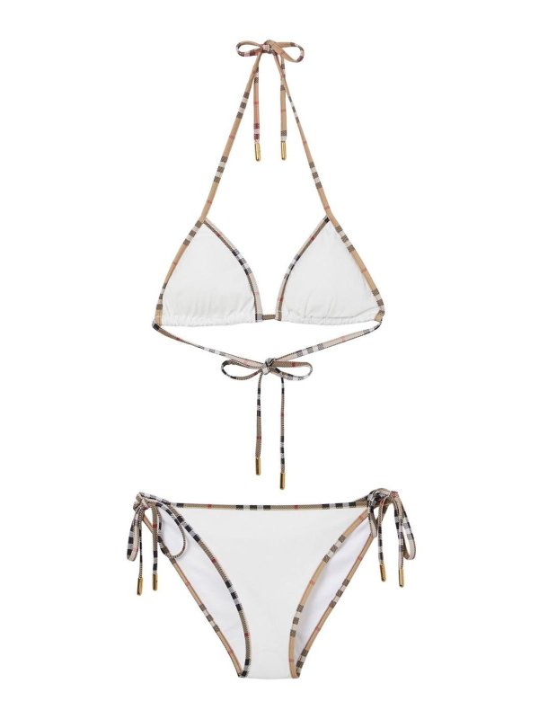 BURBERRY: bikinis - Triangle Bikini Set