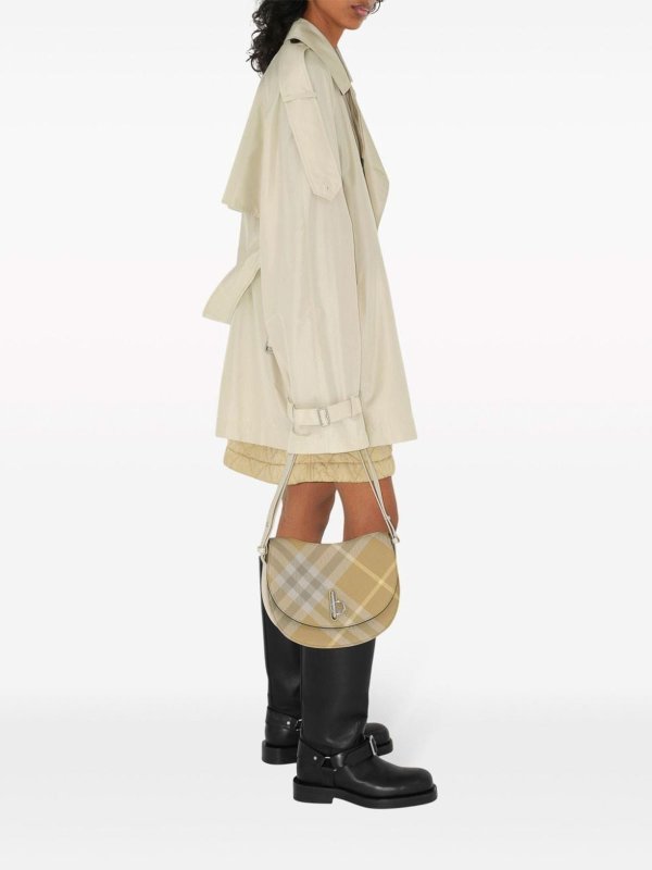 The Best Shops BURBERRY: Silk Short Trench Coat