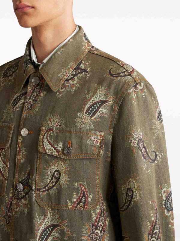 ETRO buy online Chemise - Vert