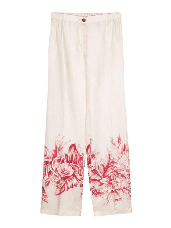 F.R.S FOR RESTLESS SLEEPERS: カジュアルトラウザー - カジュアルパンツ - ヌードカラー