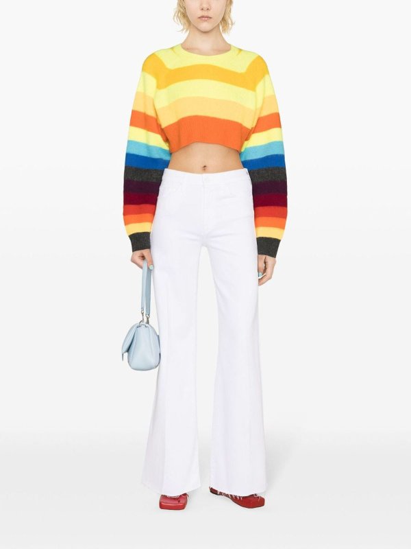 MOTHER: Bootcut online - Bootcut Jeans - Weiß