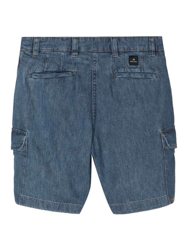 PS BY PAUL SMITH: トラウザーショーツ online - ショートパンツ - ブルー