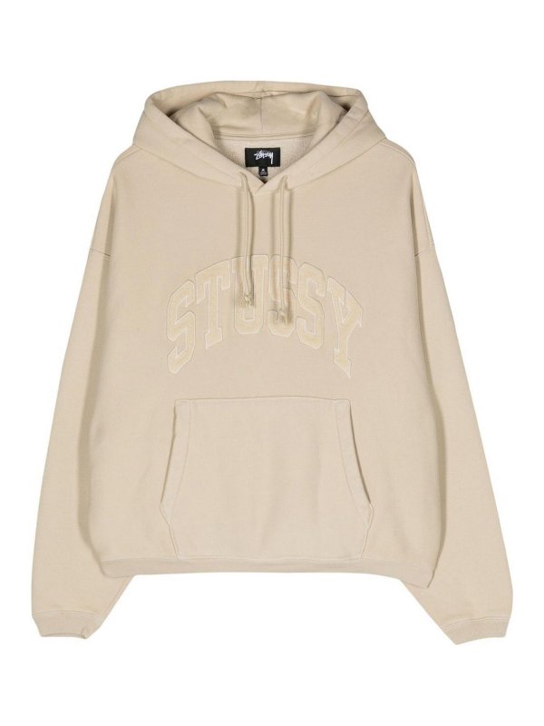 STUSSY: スウェット＆セーター - スウェットシャツ/セーター - ベージュ