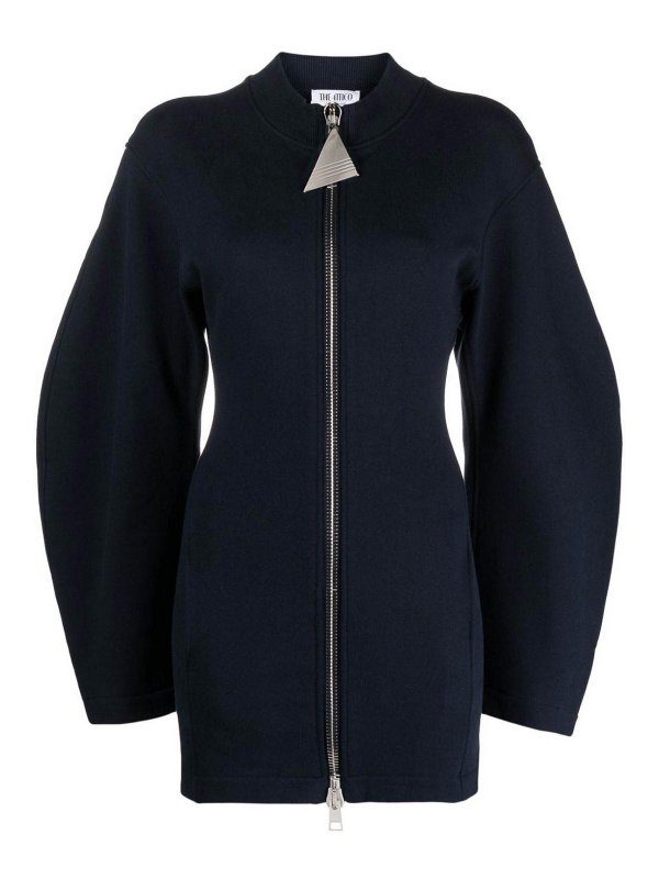 The Attico: short dresses - Fleece Mini Dress