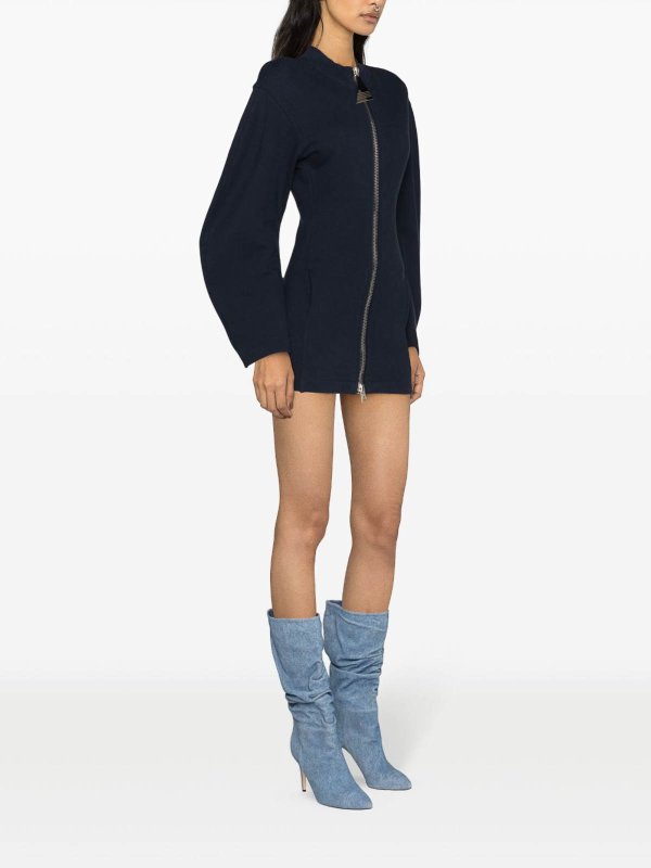 The Best Shops The Attico: short dresses - Fleece Mini Dress