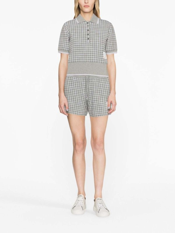 The Best Shops THOM BROWNE: Shorts - Short - Gris