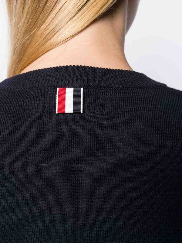 THOM BROWNE buy online 4Bar Cotton Sweater