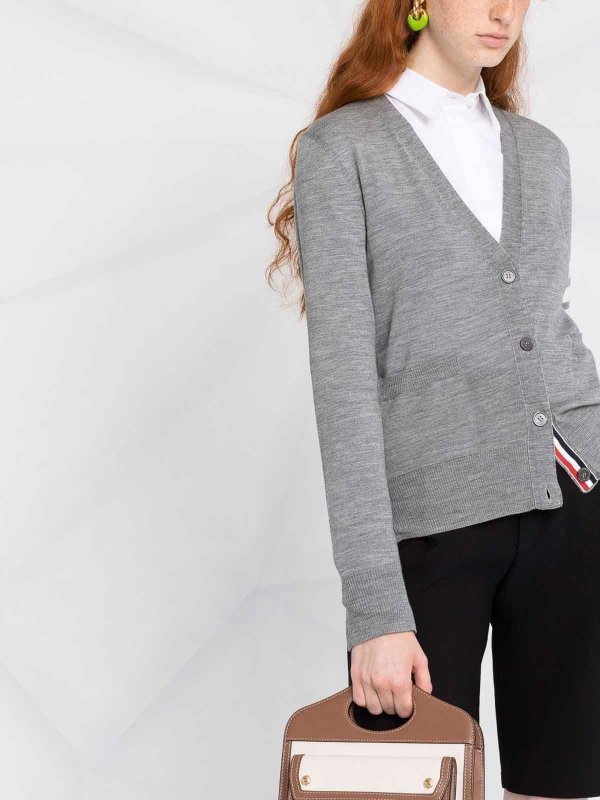 THOM BROWNE buy online Cárdigan - Gris