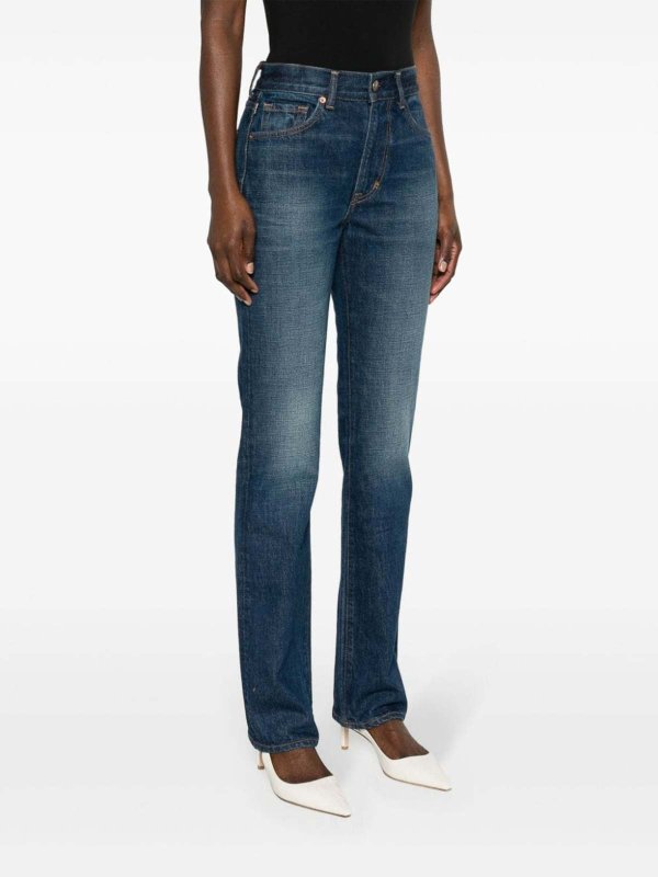TOM FORD: bootcut jeans online - Straight Leg Denim Jeans