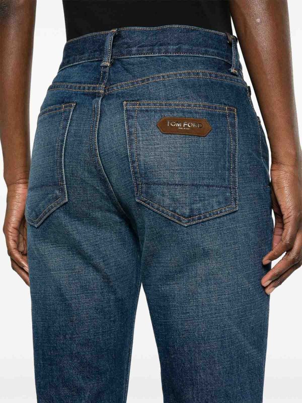 The Best Shops TOM FORD: bootcut jeans - Straight Leg Denim Jeans