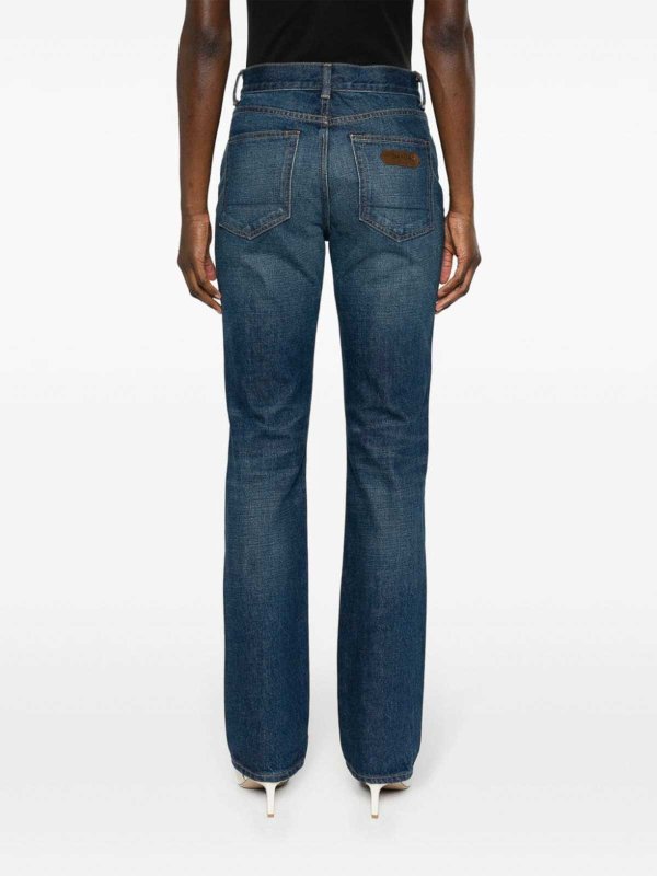 Straight Leg Denim Jeans shop online: TOM FORD