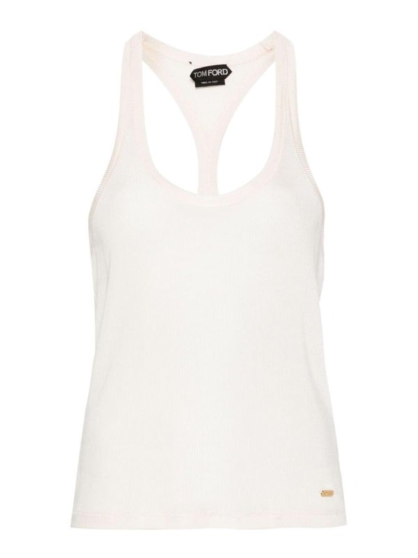 TOM FORD: Tops y camisetas sin mangas - Top - Beis