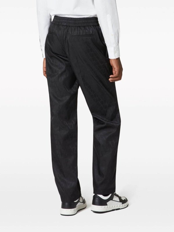 VALENTINO GARAVANI: カジュアルトラウザー online - カジュアルパンツ - 黒