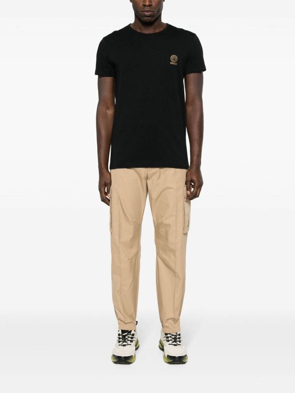 VERSACE: Camisetas online - Camiseta - Negro