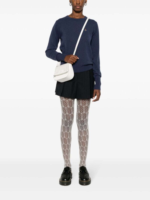 VIVIENNE WESTWOOD: maglia collo rotondo online - Maglione in lana Bea