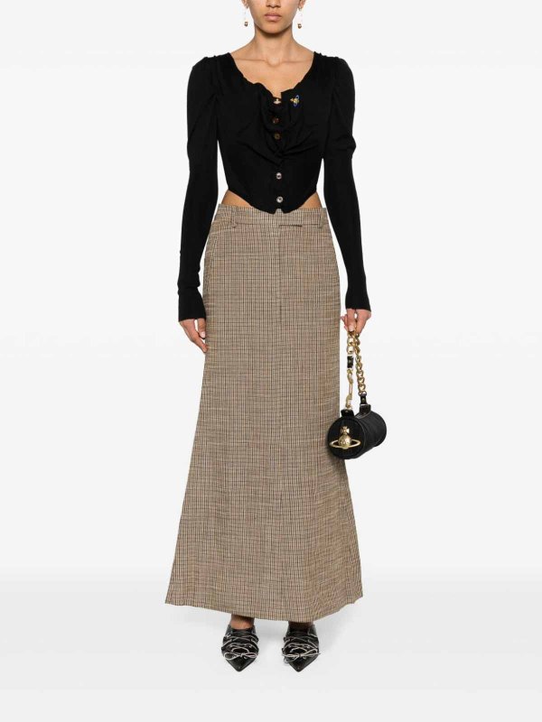 VIVIENNE WESTWOOD buy online Bea Wool And Silk Blend Corset