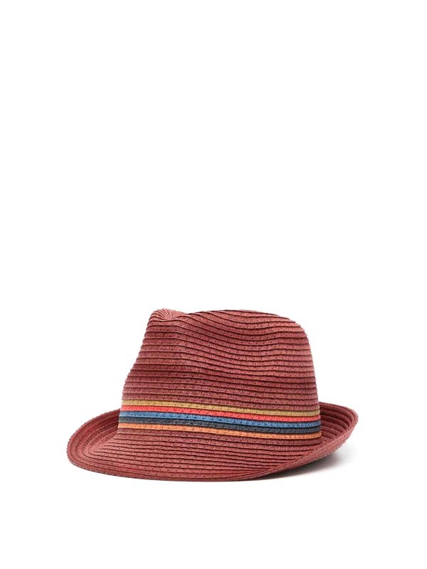 PAUL SMITH: Chapeaux - Chapeau - Rouge