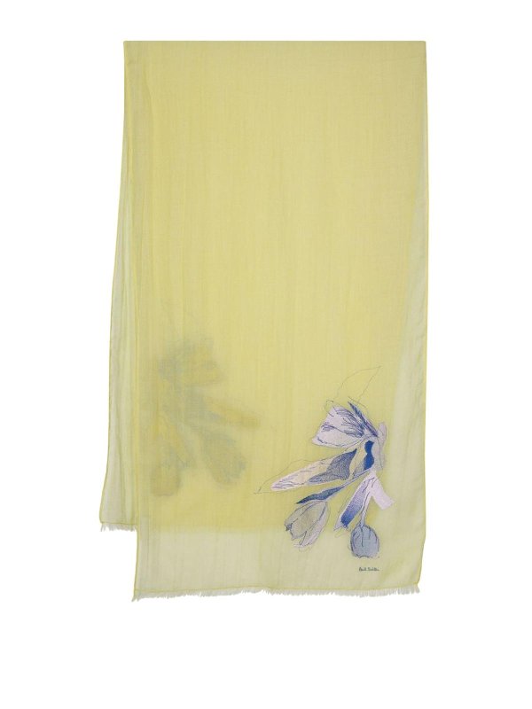 PAUL SMITH: Écharpes - Écharpe - Jaune