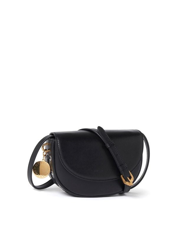 STELLA McCARTNEY: shoulder bags - Frayme Flap-Detail Shoulder Bag