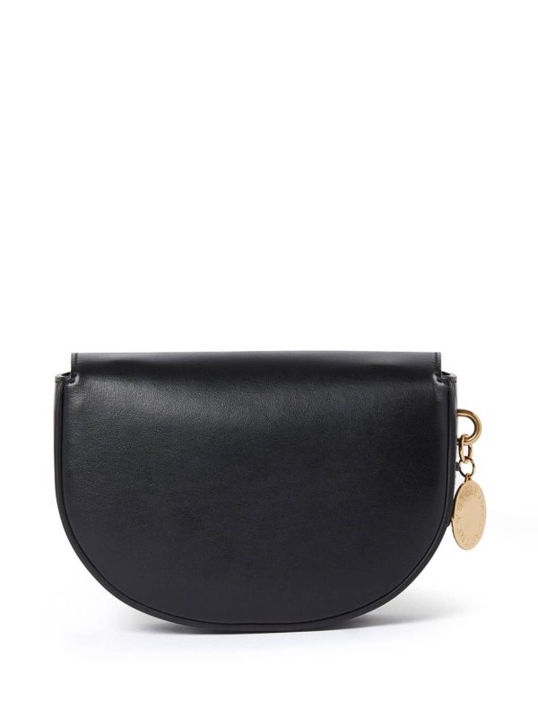 STELLA McCARTNEY: shoulder bags online - Frayme Flap-Detail Shoulder Bag