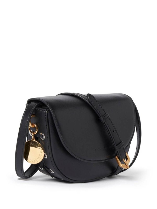 The Best Shops STELLA McCARTNEY: shoulder bags - Frayme Flap-Detail Shoulder Bag