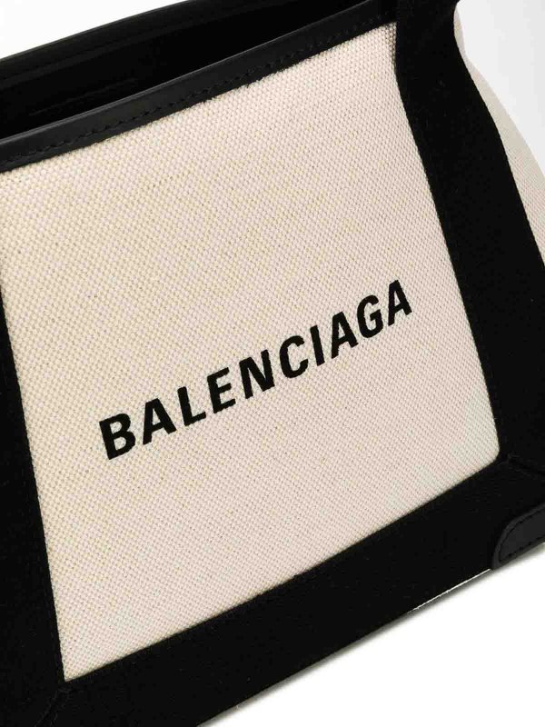 Navy Cabas Xs Tote Bag shop online: BALENCIAGA