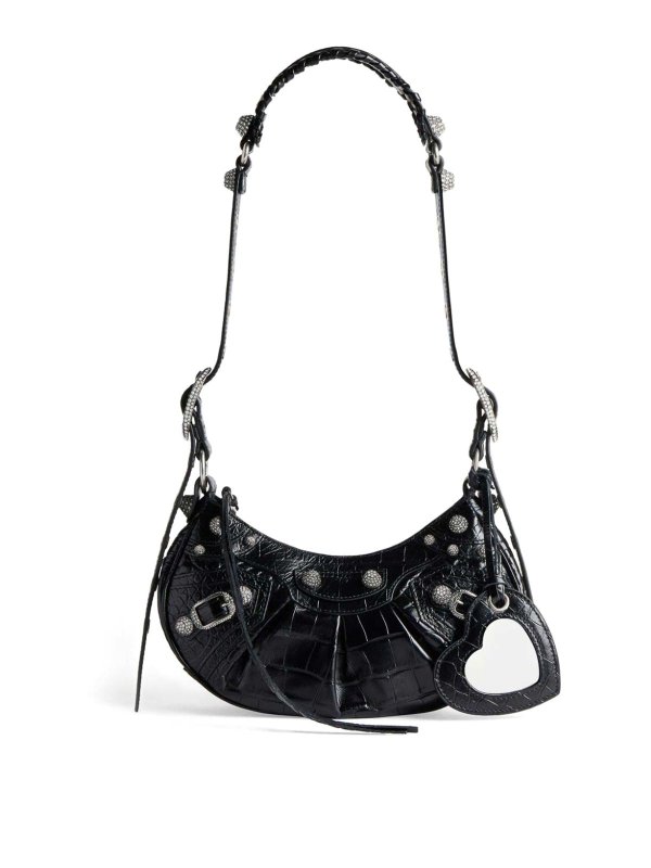 BALENCIAGA: ショルダーバッグ - ショルダーバッグ - 黒