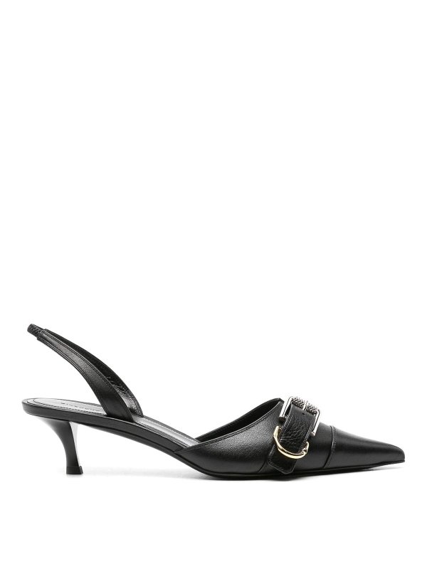 GIVENCHY: court shoes - Voyou Leather Slingback Pumps