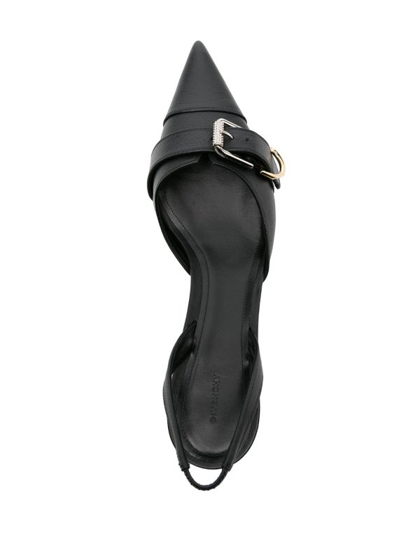 GIVENCHY: court shoes online - Voyou Leather Slingback Pumps