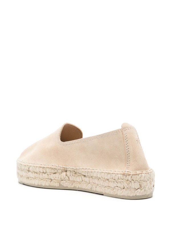 MANEBI: espadrilles online - Hamptons Suede Espadrilles