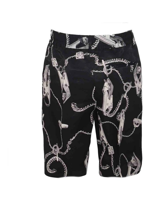 BURBERRY: トラウザーショーツ online - ショートパンツ - 黒