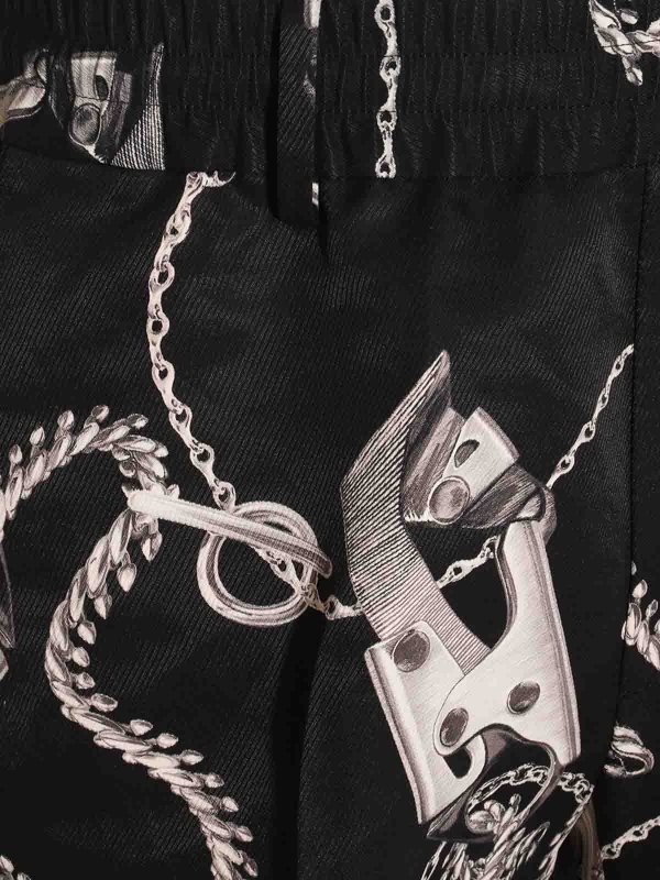 The Best Shops BURBERRY: トラウザーショーツ - ショートパンツ - 黒