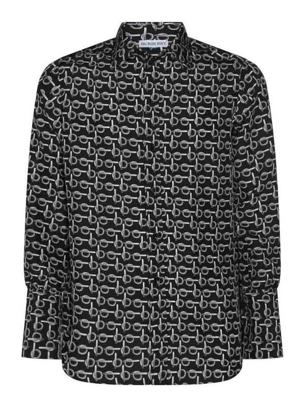 BURBERRY: シャツ - シャツ - 銀