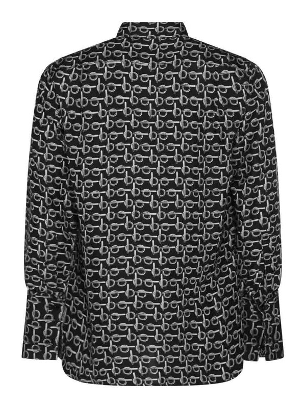 BURBERRY: シャツ online - シャツ - 銀